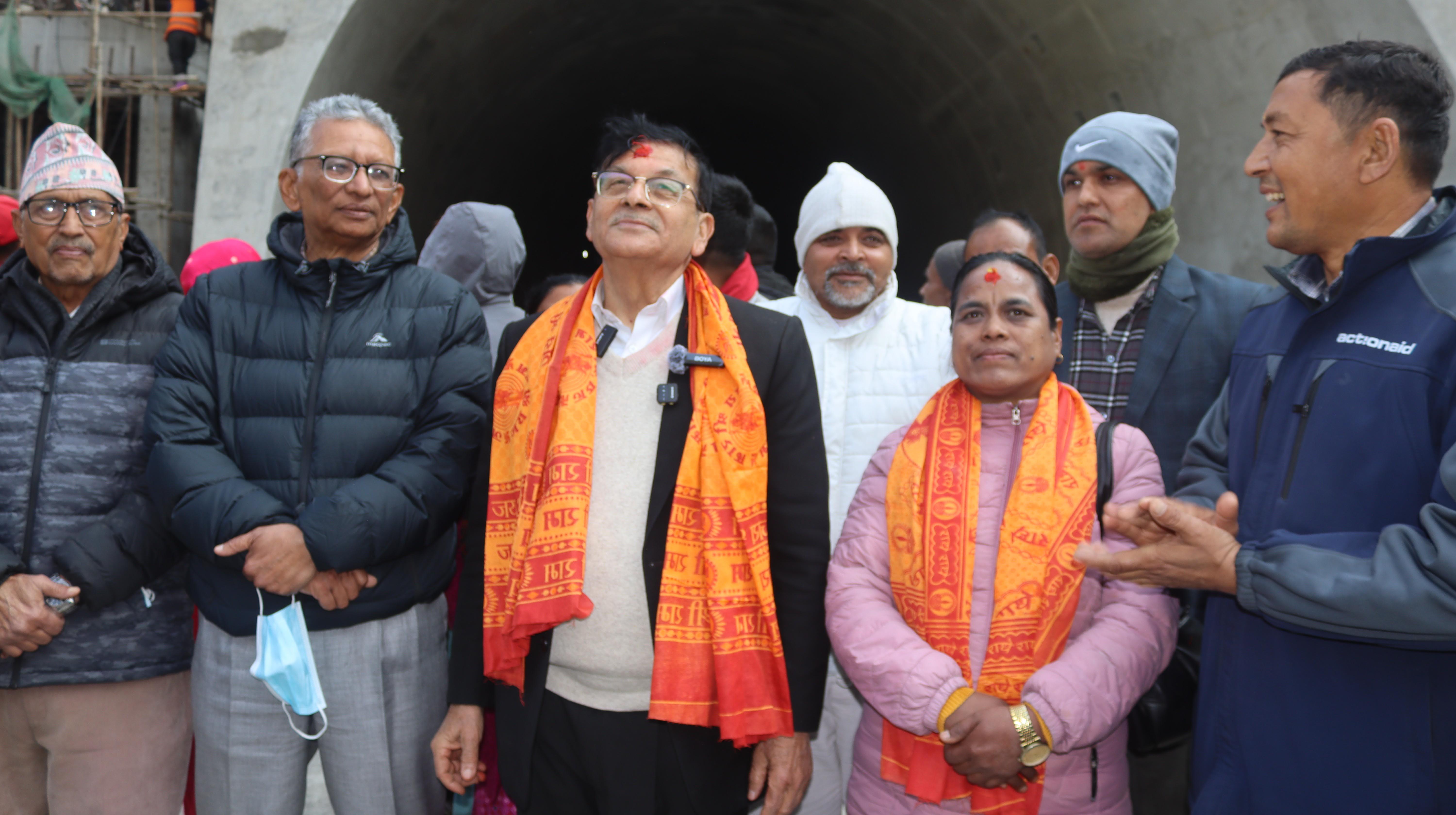 पूर्वमन्त्री पाण्डेले पाल्पाको सिद्धबाबा क्षेत्रबाट शुरु गरे चुनावी प्रचार अभियान 