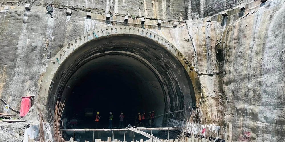 सिद्धबाबा सुरुङमार्गः भौतिक प्रगति ५७ प्रतिशत