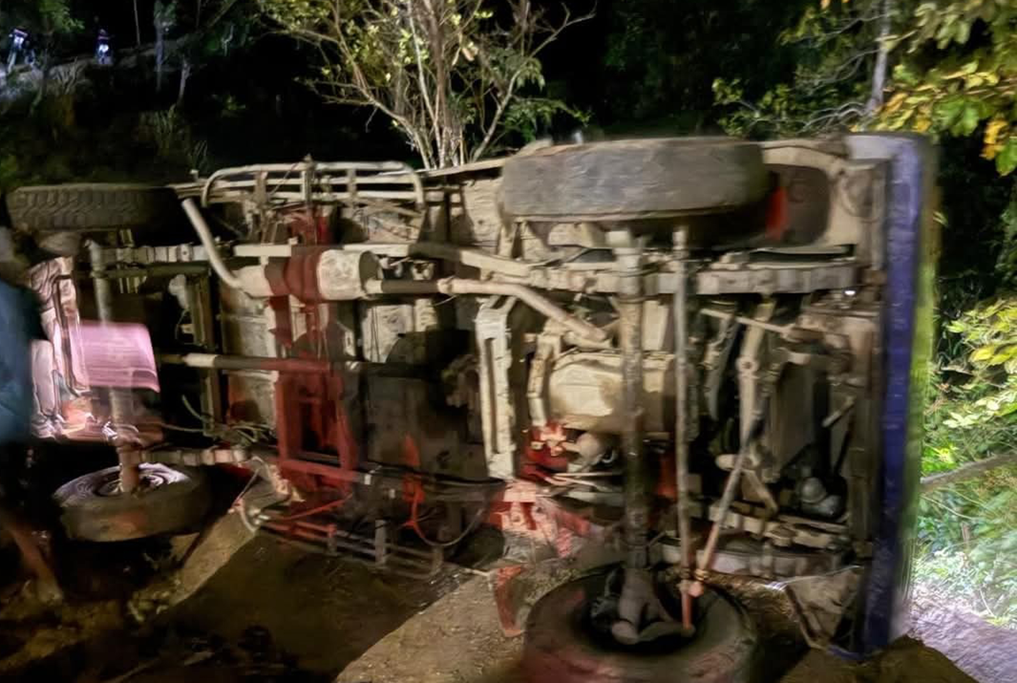 पाल्पाको बगनासकालीमा जिप दुर्घटना हुँदा एकको मृत्यु ,चार घाइते