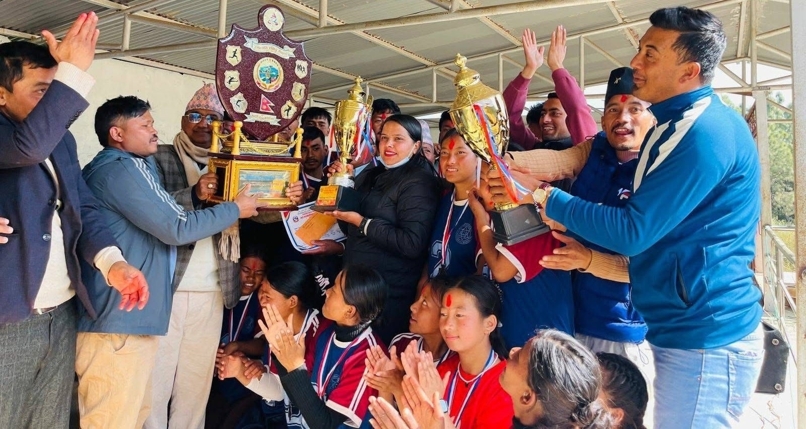 रैनादेवी छहरामा राष्ट्रपति रनिङ शिल्डको उपाधि महाकालीलाई  