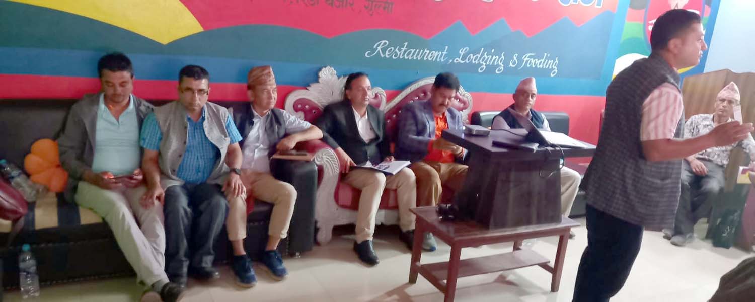 गुल्मीमा जरा अभियान : कांग्रेस जरै देखि बलियो बन्दै