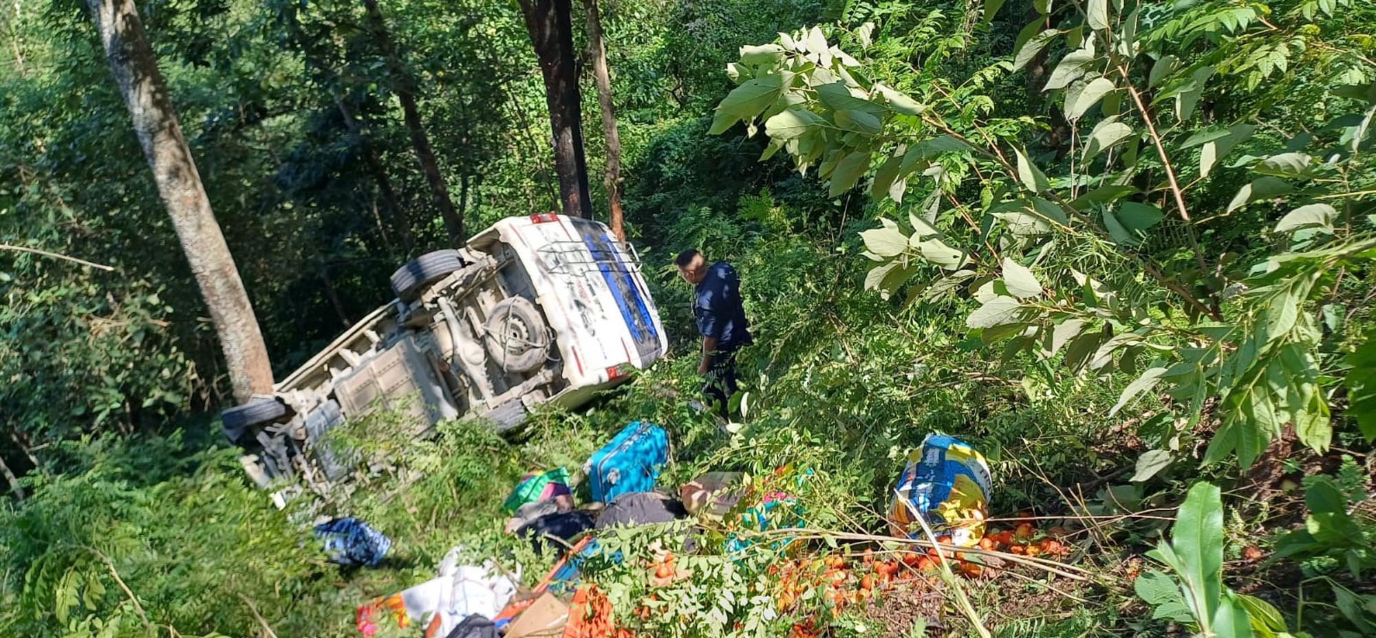 तानसेनमा ईभी गाडी दुर्घटना, थप विवरण आउन बाँकी 