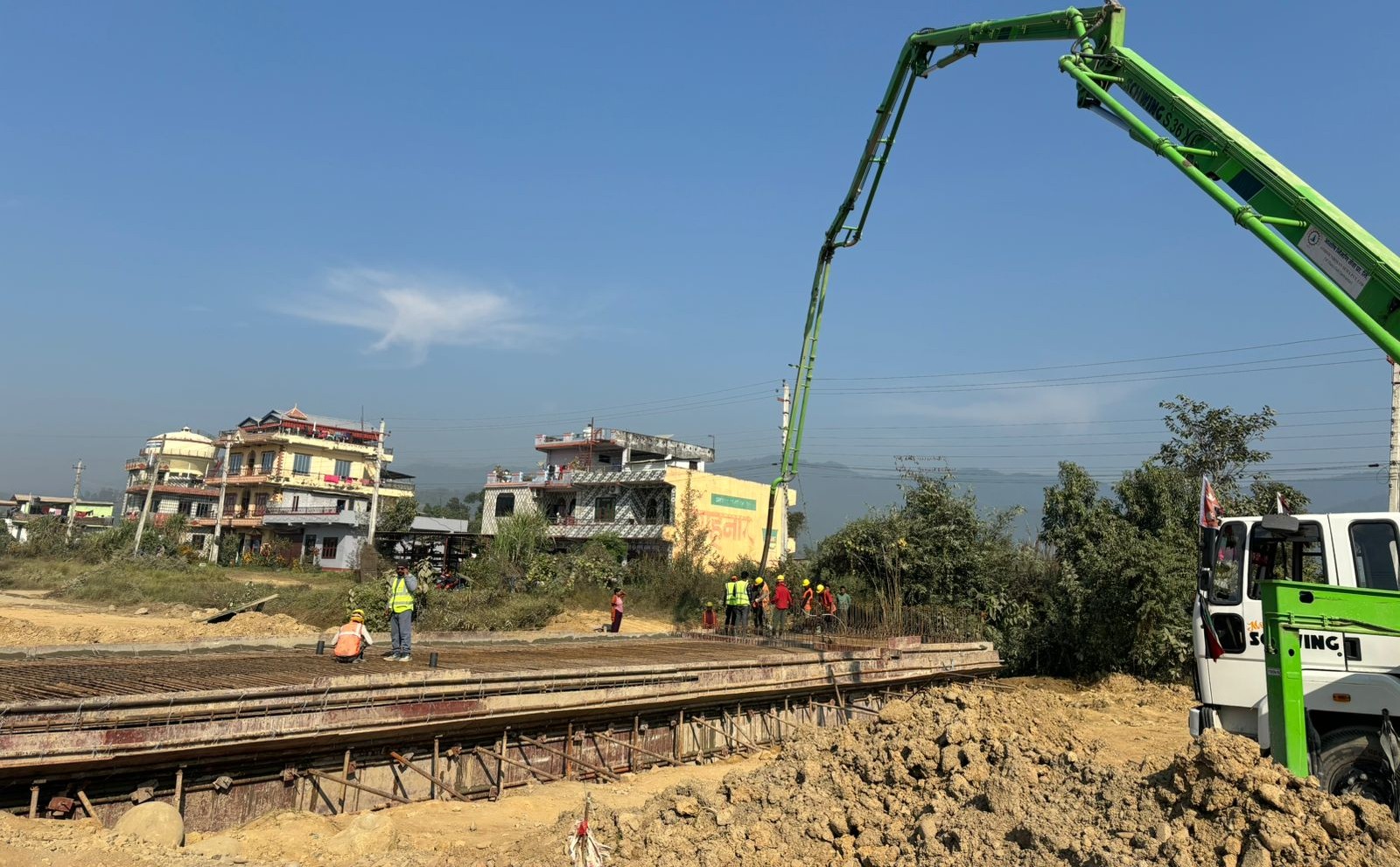 बुटवल–गोरुसिङ्गे सडक आयोजना :  नदीजन्य सामग्री अभावले काम प्रभावित