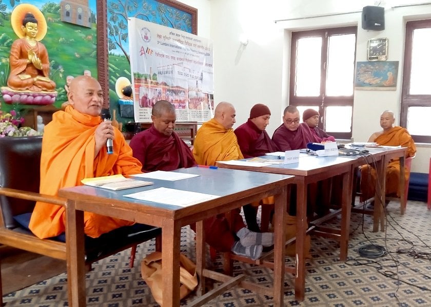 लुम्बिनी त्रि-दिवसीय त्रिपिटक वाचन हुँदै