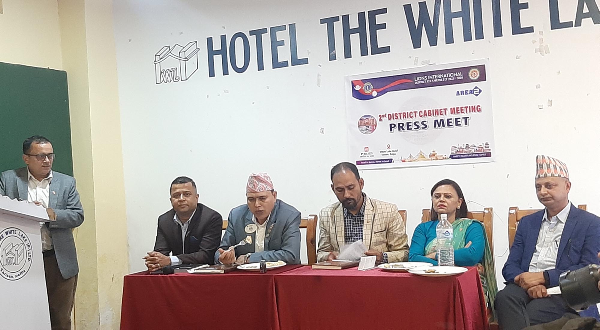 लायन्सको दोस्रो क्याबिनेट बैठक पाल्पामा बस्दै