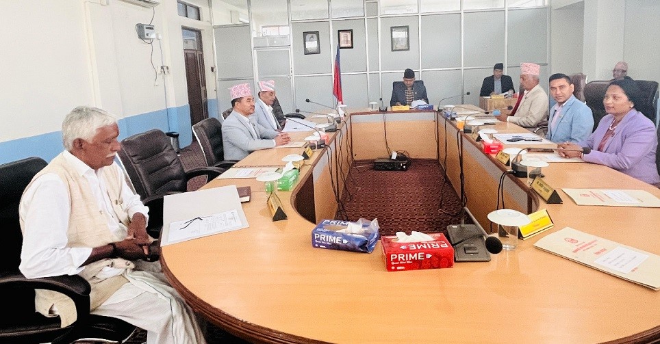 लुम्बिनी प्रदेश मन्त्रिपरिषद् बैठकद्वारा दुई वटा निर्णय