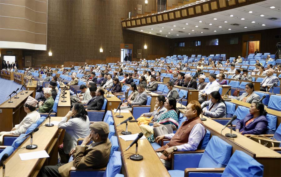 प्रतिपक्ष सांसदले जनाए असन्तुष्टि, कर्मकाण्डी भएको आरोप