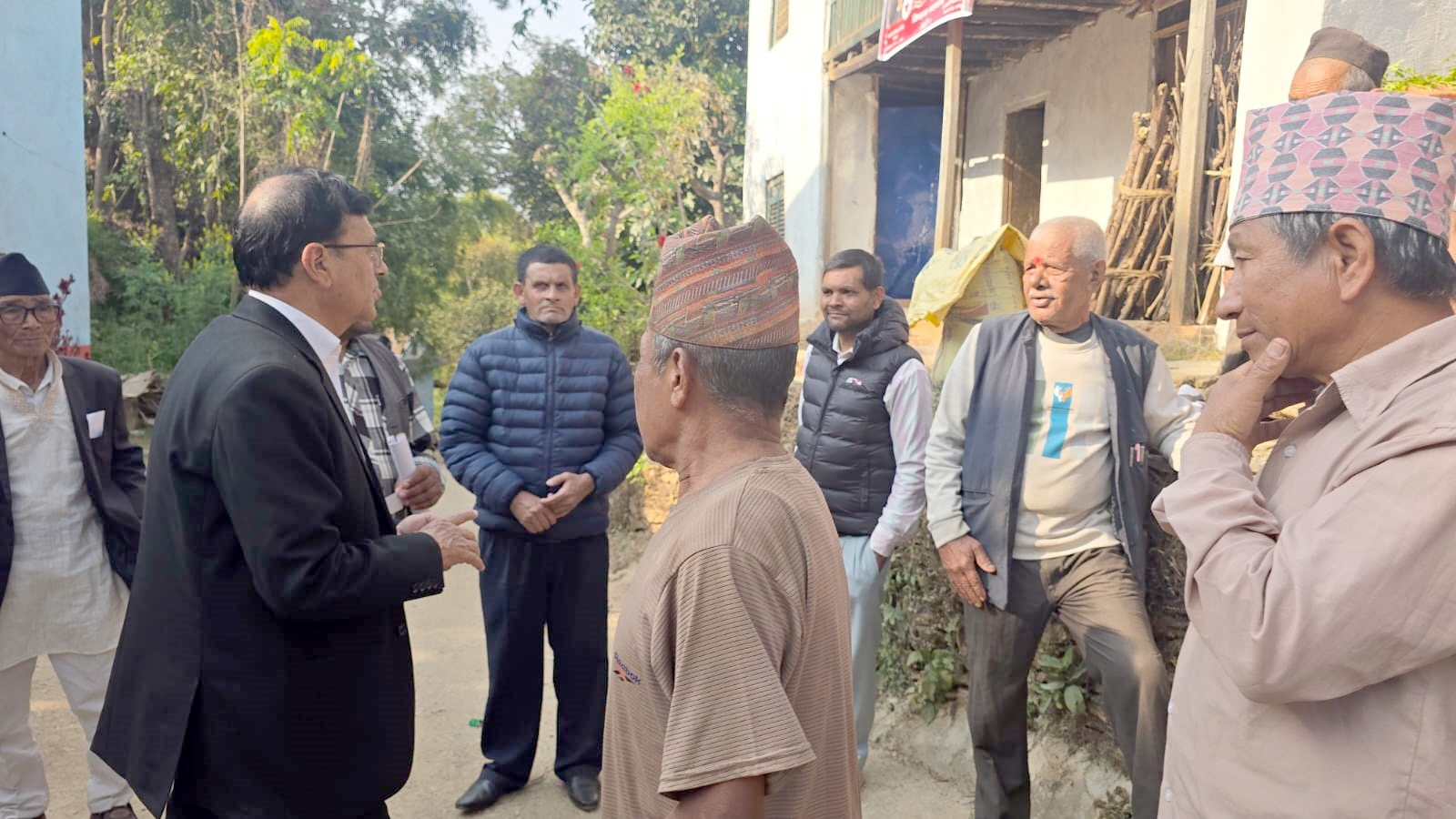 सम्पूर्ण जीवन जनताको सेवामा समर्पित  गरेको छु : नेकपा उम्मेदवार पाण्डेय